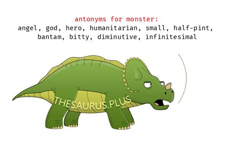 MONSTER Synonyms: 297 Similar and Opposite Words